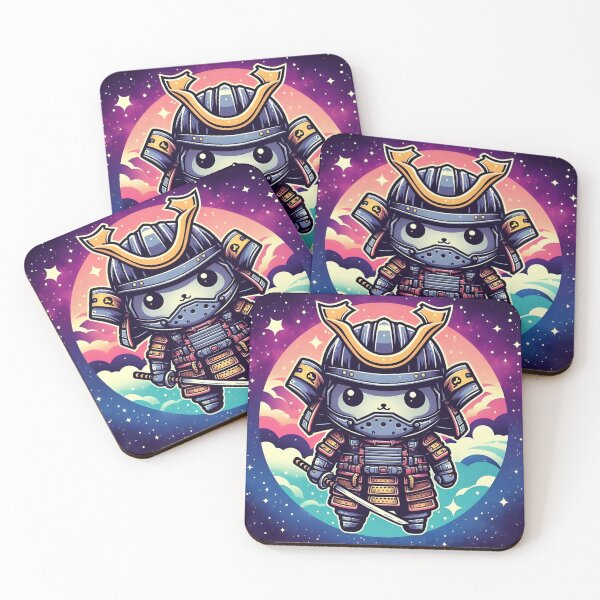 Item preview, Galactic Samurai Mecha Force - Model 4 designed and sold by NeonBot_Shop.