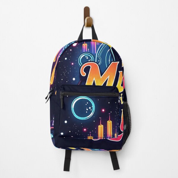 Item preview, Music is Life – Neon Retro DJ Guitar Design for Music Lovers designed and sold by DreamyDesigns17.