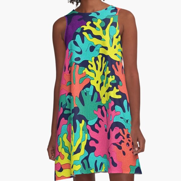 Artikel-Vorschau von Neon Coral Reef Camouflage – Lebendiges Unterwasser-Ozeanmuster, designt und verkauft von CamouflageLab.