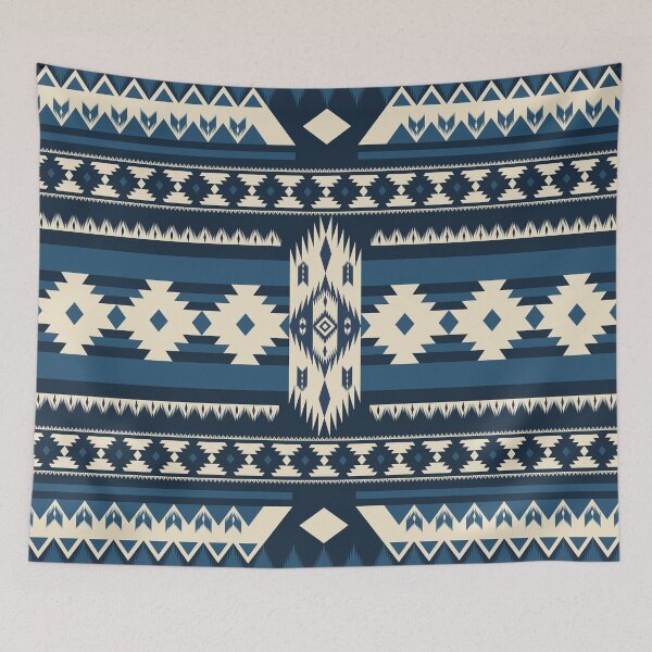 Aperçu de l'œuvre Élégant motif géométrique tribal aztèque amérindien créée et vendue par BWDecorPattern.