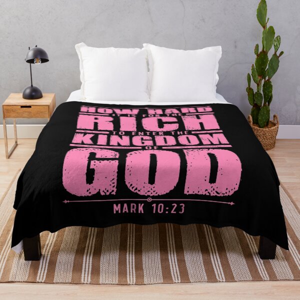 Item preview, Mark 10:23 How Hard It Is For The Rich To Enter The Kingdom Of God designed and sold by plushism.