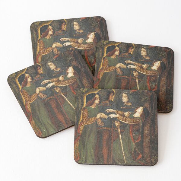 Item preview, Dante Gabriel Rossetti How They Met Themselves designed and sold by Vintage Designs +.