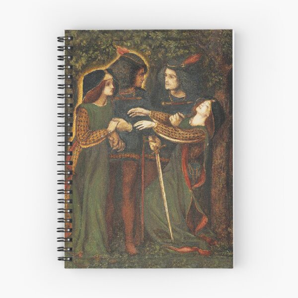 Item preview, Dante Gabriel Rossetti How They Met Themselves designed and sold by Vintage Designs +.