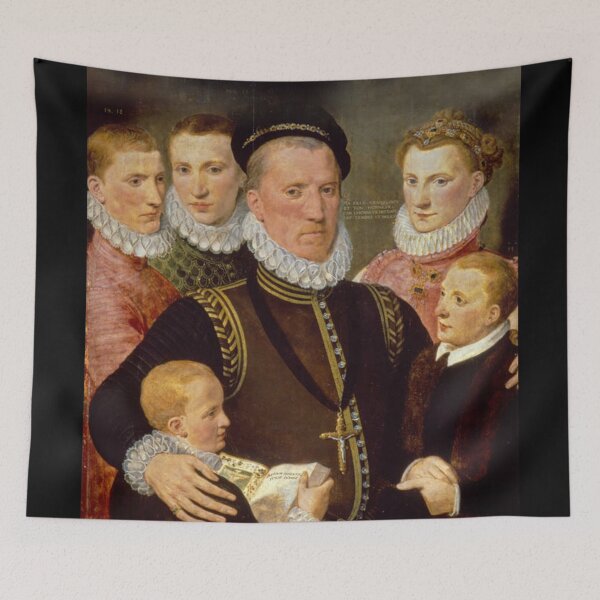 Item preview, George 5th lord Seton about 1531-1585 and his family designed and sold by Vintage Designs +.
