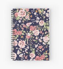 Floral Spiral Notebook