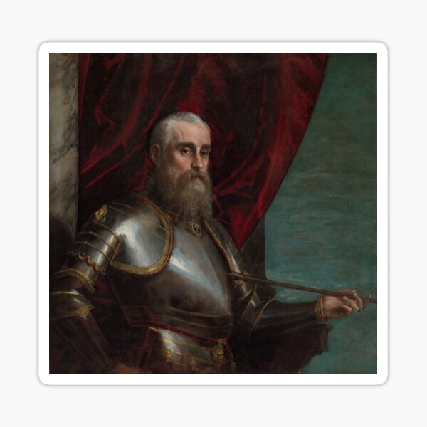 Item preview, Portrait of Agostino Barbarigo, after c. 1571. Paolo Veronese (Italian, 1528–1588) designed and sold by Vintage Designs +.