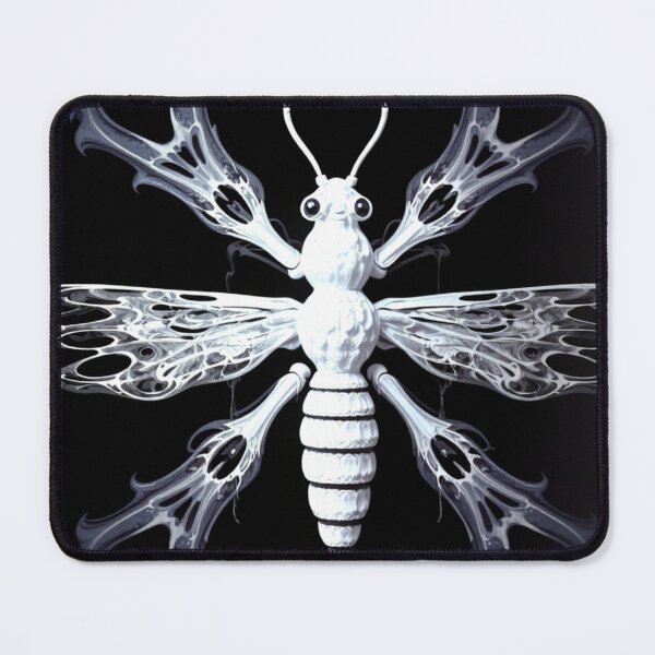 Item preview, gothic art of a white insect designed and sold by optimusprime39.