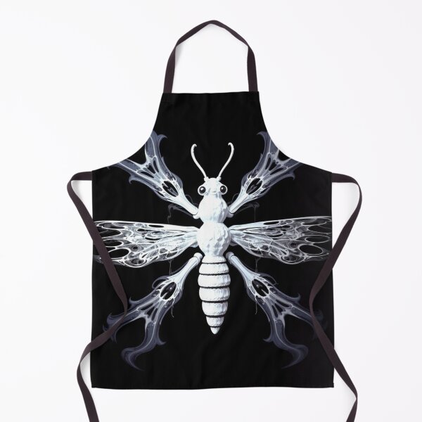 Item preview, gothic art of a white insect designed and sold by optimusprime39.