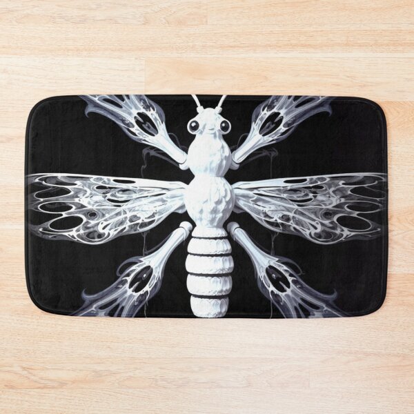 Item preview, gothic art of a white insect designed and sold by optimusprime39.
