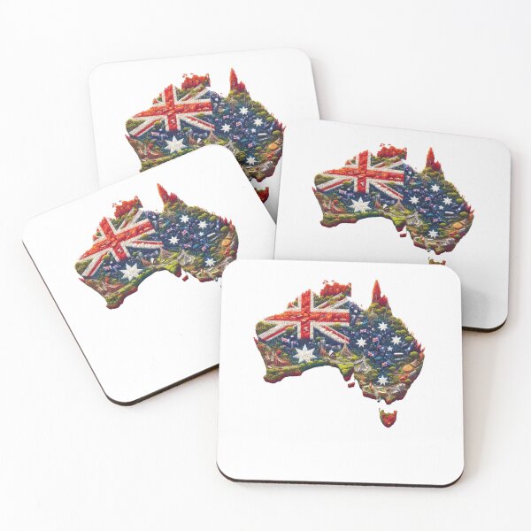 Item preview, Canberra Day Australia Map Flag - Canberra Is Calling - Australian Proud  designed and sold by Smix Pixels.