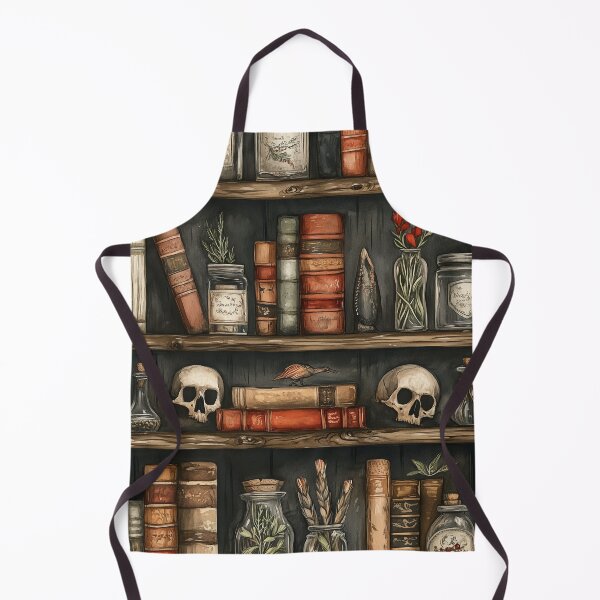 Item preview, Books, herbs and skulls designed and sold by Magmunnen.