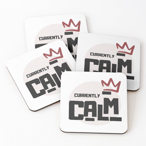 Item preview, Currently Calm – Stay Chill, Stay Collected designed and sold by La Roba by Niki.