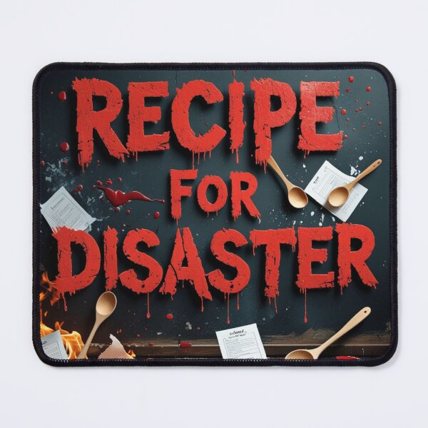 Item preview, Kitchen Nightmare – A Recipe for Disaster Design designed and sold by InnovateSpot.
