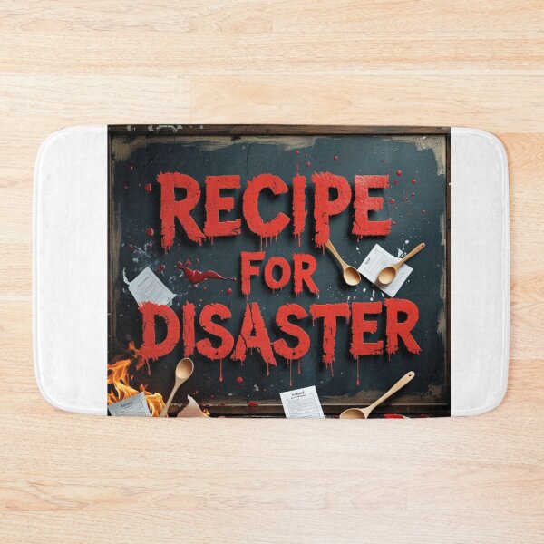 Item preview, Kitchen Nightmare – A Recipe for Disaster Design designed and sold by InnovateSpot.