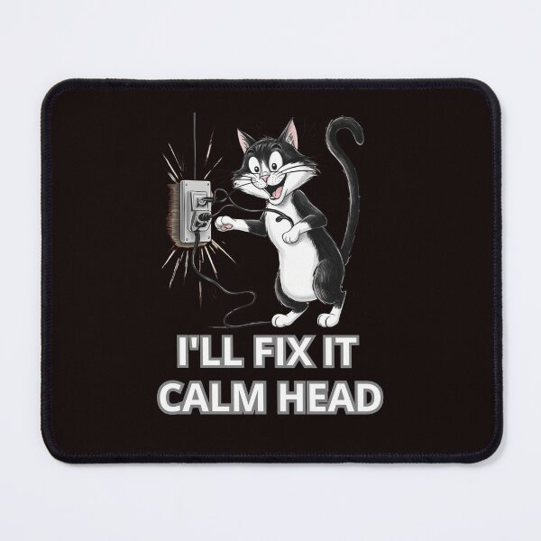 Item preview, I'LL FIX IT CALM HEAD designed and sold by Tadeusz1.
