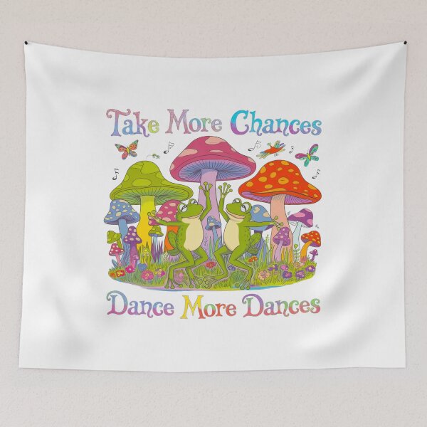 Item preview, Frog Funk, Dance More, Worry Less, funnyfits70, Humor, Funny, retro, vintage designed and sold by FunnyFits70.