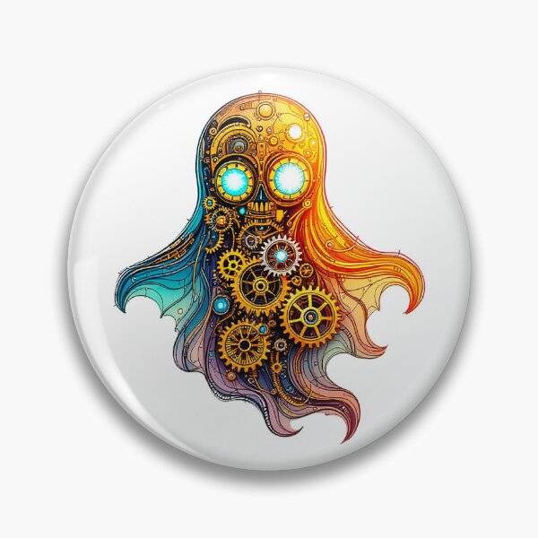 Item preview, Steampunk ghost designed and sold by Anne-Abadie.