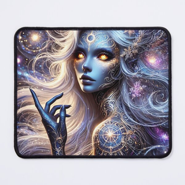 Item preview, "The Cosmic Oracle: Guardian of Starlit Prophecy" designed and sold by philpace.