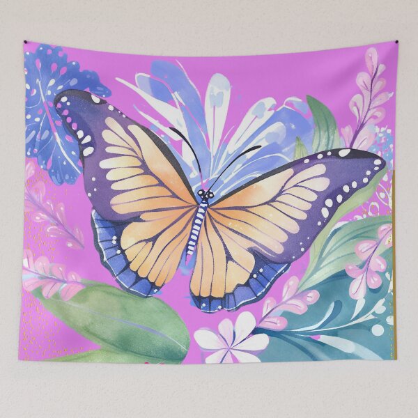 Item preview, Happy Birthday  Butterfly Flowers Animals Gift designed and sold by Design_Your_Day.