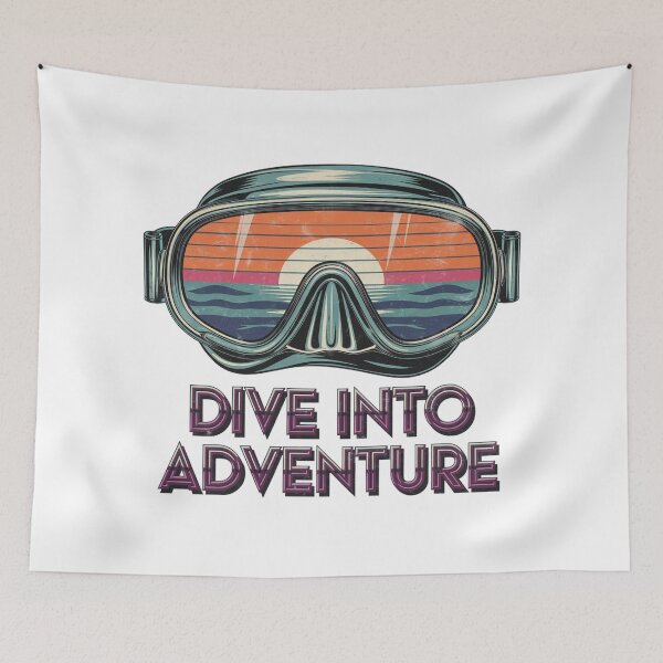 Item preview, Dive into adventure designed and sold by VividTrails.