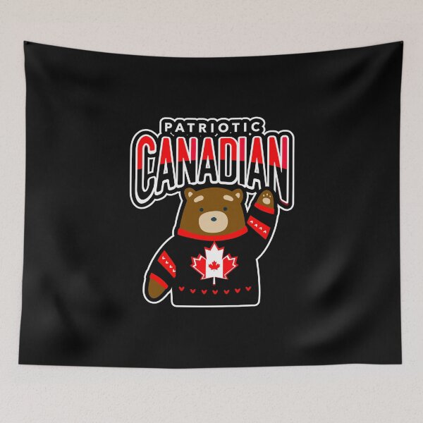 Item preview, Canadian Pride Brown Bear designed and sold by Sartoris Art.