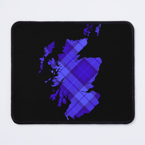 Item preview, tartan Scotland map designed and sold by SKULLARTISTRY.