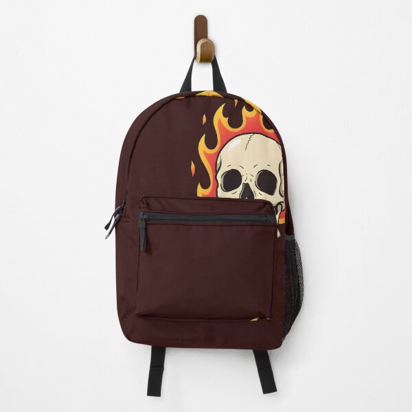 Item preview, flaming skull head designed and sold by ThirtyNumber.