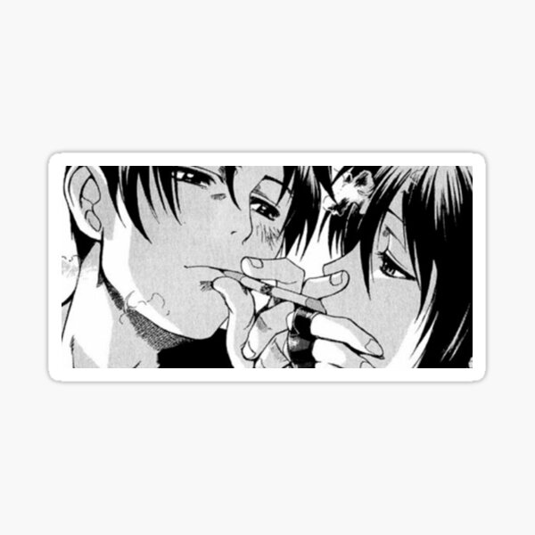 Kiss cigarette Sticker
