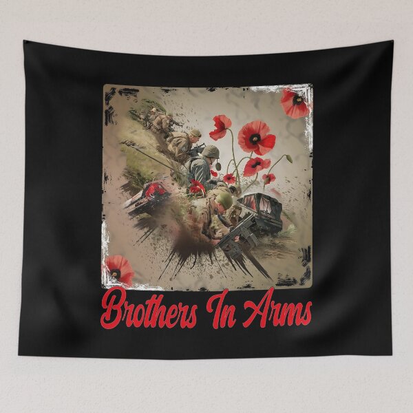 Item preview, Brothers In Arms - Australian Proud -  Gallipoli Turkey April 25/1915   designed and sold by Smix Pixels.
