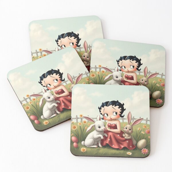 Item preview, Betty Boop Vintage Easter Scene designed and sold by Graphitti Squad.