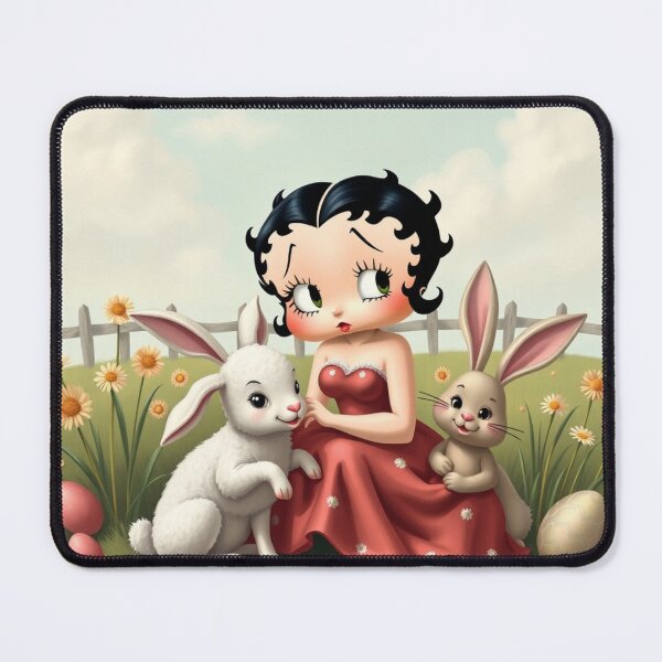 Item preview, Betty Boop Vintage Easter Scene designed and sold by Graphitti Squad.