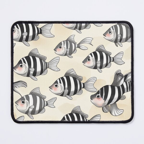 Item preview, Zebra Fish art designed and sold by MargLandmeter.