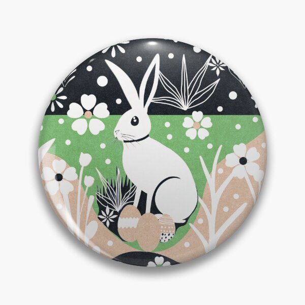 Item preview, Easter bunny floral  designed and sold by Veata.