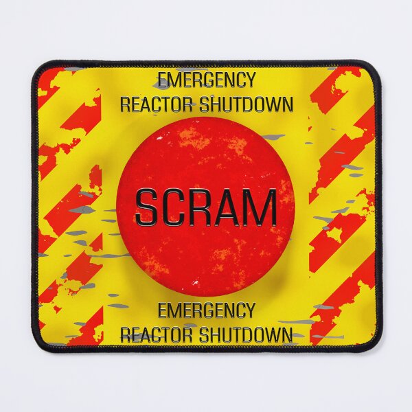 Item preview, SCRAM Control, Nuclear Reactor Emergency Shutdown. From A Post Apocalyptic World. designed and sold by Old Curiosity.