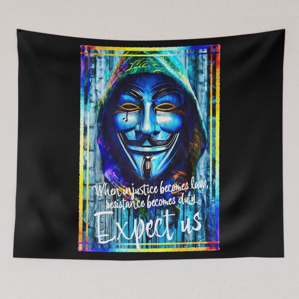 Item preview, Anonymous. We are Legion. designed and sold by Drone-tees.