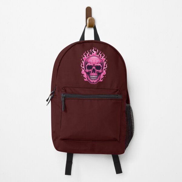 Item preview, pink flaming skull head designed and sold by ThirtyNumber.