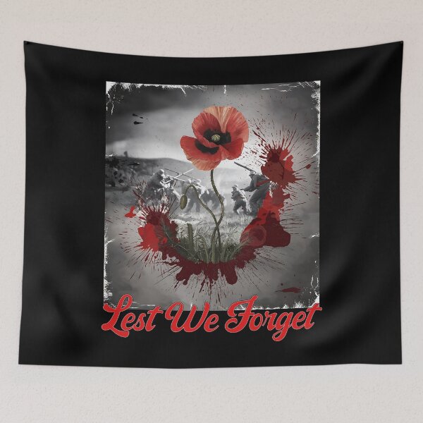 Item preview, Lest We Forget  - Australian Proud - Anzac Gallipoli Turkey April 25/1915   designed and sold by Smix Pixels.