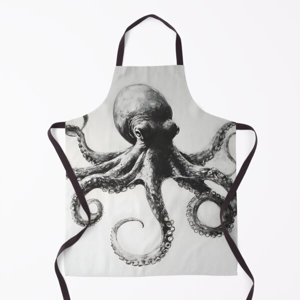 Item preview, Realistic Octopus pencil drawing designed and sold by Pencil-Art.