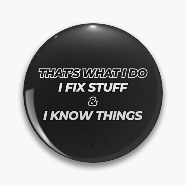 Item preview, Men's Funny I Fix Stuff T-shirt Mechanic designed and sold by AllYoursShop.