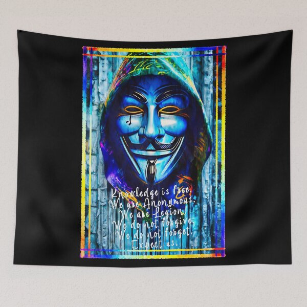 Item preview, Anonymous. We are Legion. designed and sold by Drone-tees.