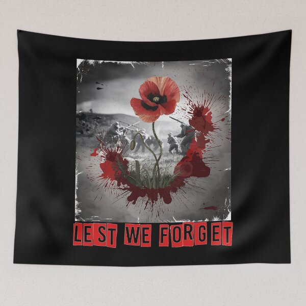 Item preview, Lest We Forget  - Australian Proud - Anzac Gallipoli Turkey April 25/1915   designed and sold by Smix Pixels.