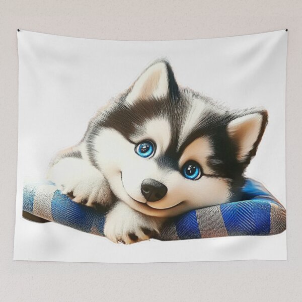 Item preview, Adorable Pomsky/Husky Cartoon  designed and sold by BHC-P.