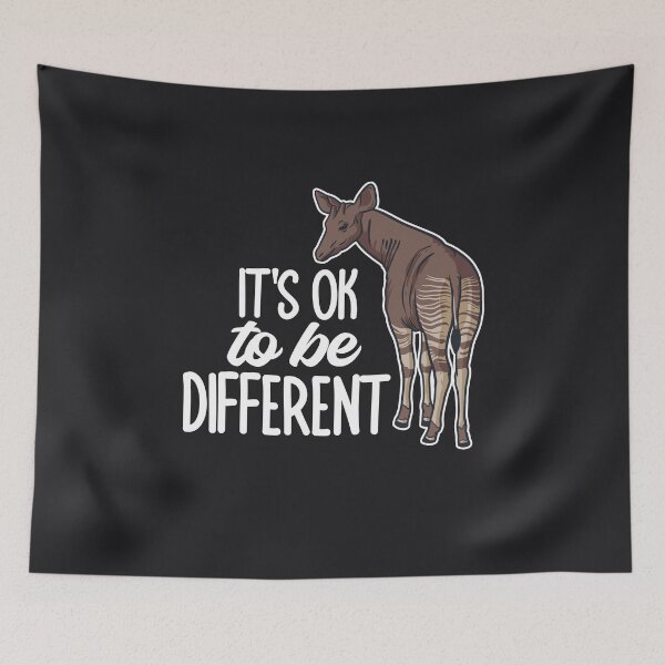 Item preview, Okapi - Congolese Giraffe - It's OK to be Different designed and sold by Bangtees.