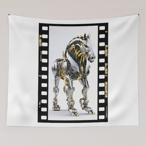 Item preview, Robot animals technology. Horse. designed and sold by Drone-tees.