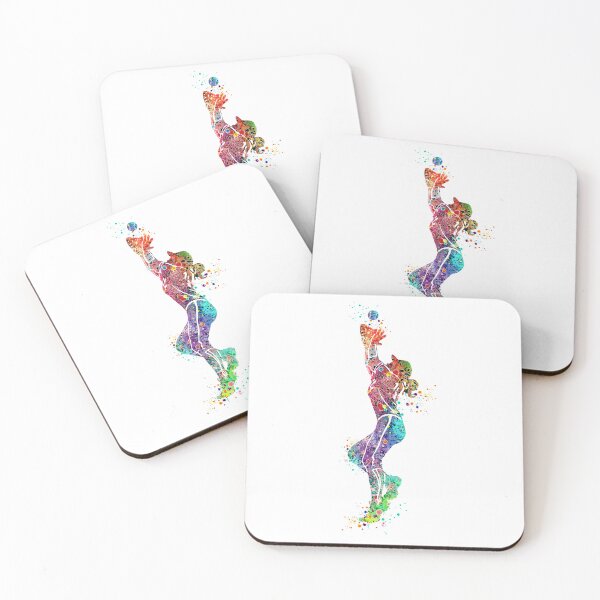 Artikelvorschau, Mädchen Baseball Fielder Softball Spieler Aquarell Sport Geschenk entworfen und verkauft von LotusGifts.