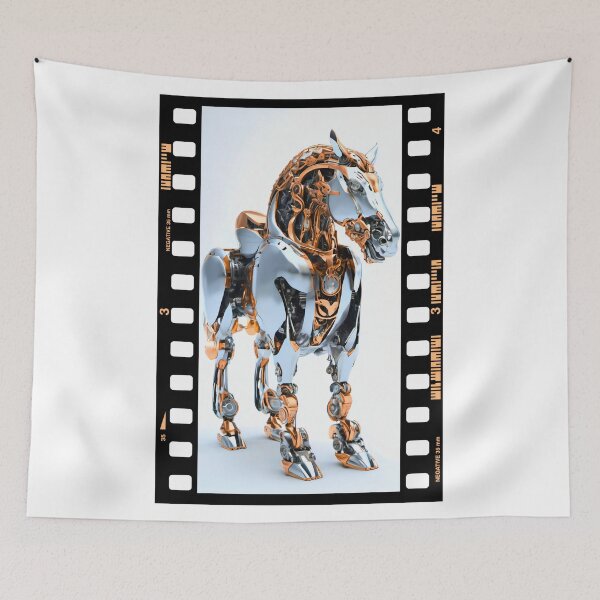 Item preview, Robot animals technology. Horse. designed and sold by Drone-tees.
