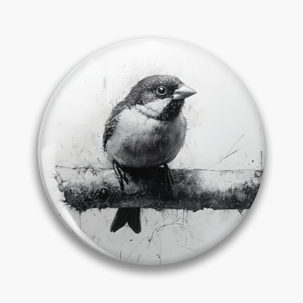Item preview, Realistic Bird Pencil Drawing designed and sold by Pencil-Art.