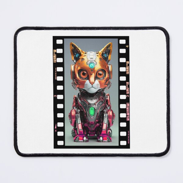 Item preview, Robot animals technology. Cat. designed and sold by Drone-tees.