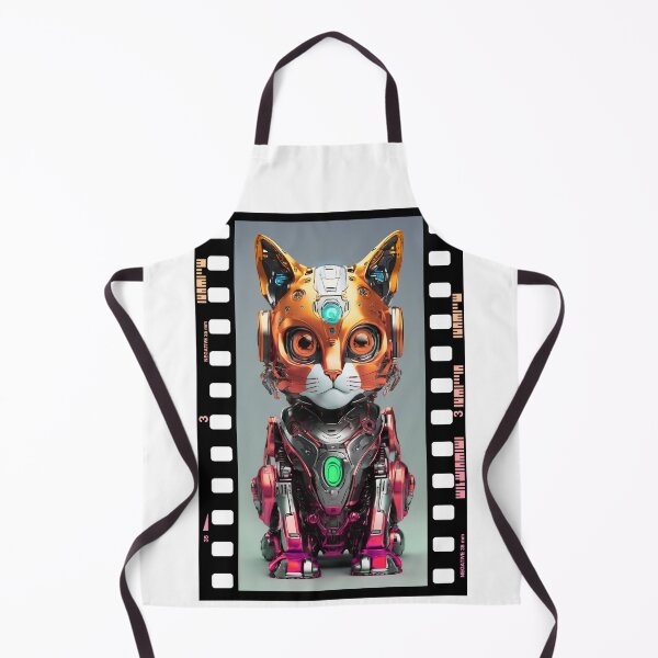 Item preview, Robot animals technology. Cat. designed and sold by Drone-tees.