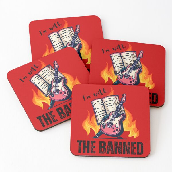 Item preview, Rocking for Free Speech - I'm With the Banned designed and sold by CrypRenaissance.